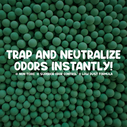 Trap odor instantly