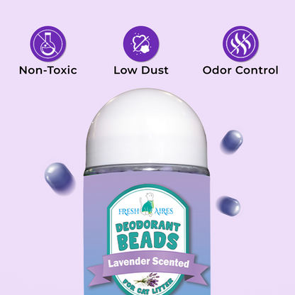 Aromatic cat litter deodorants