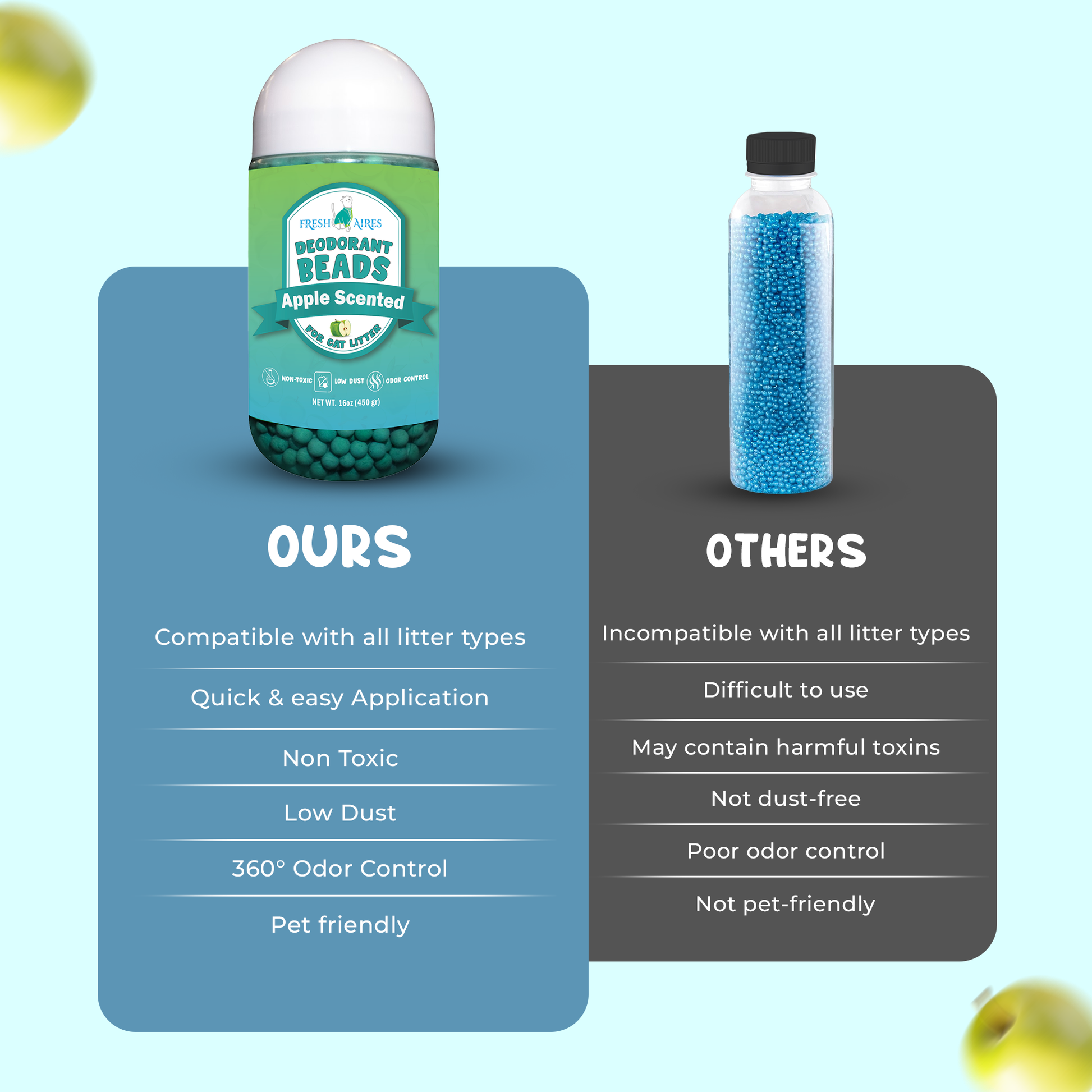 Fresh Aires Deodorant Beads vs Other Deodorant Beads