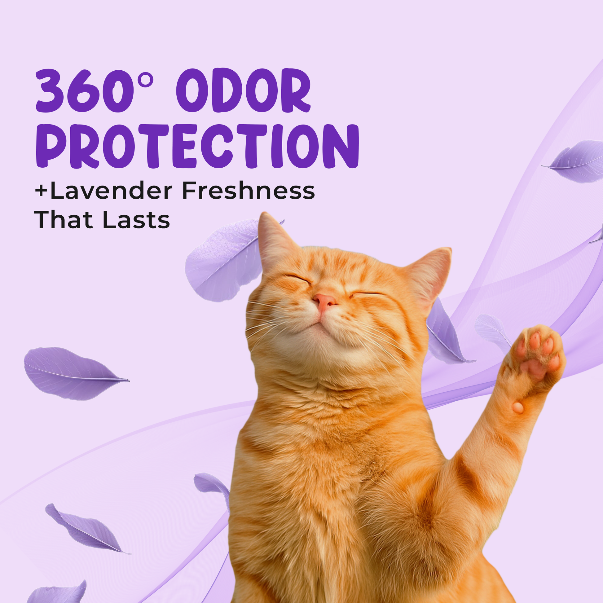 best cat litter deodorizer lavender freshness