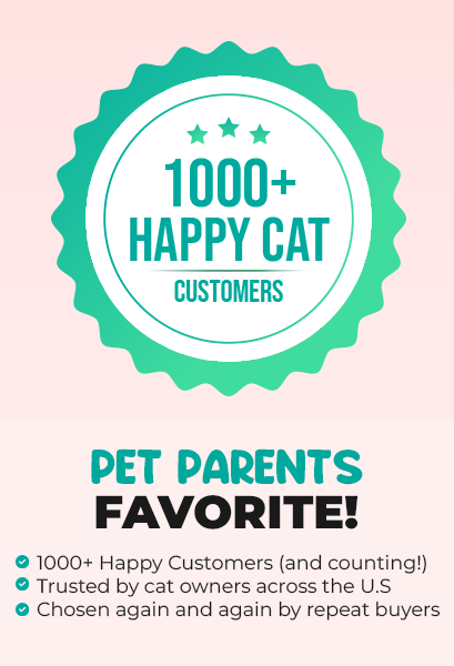 1000 Happy Cat Customers