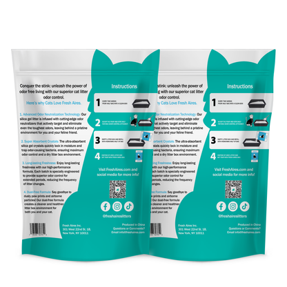 absorbent cat litter Pack of Two