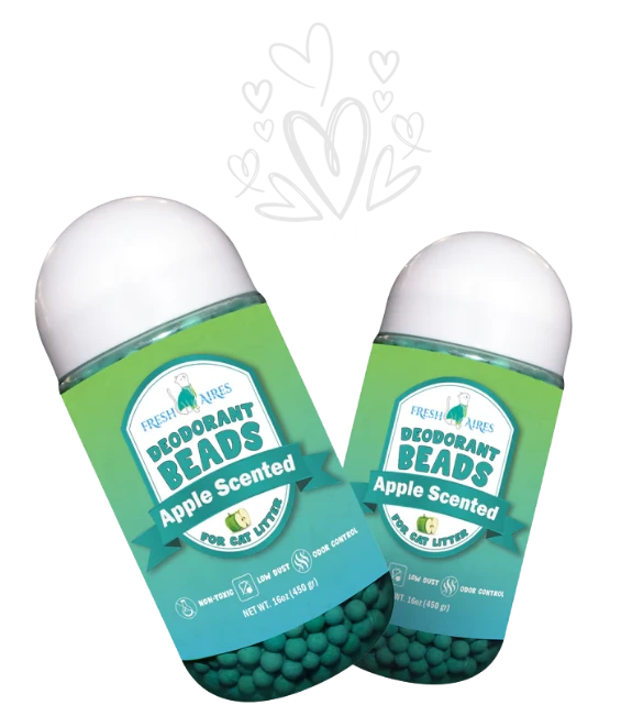 cat litter deodorant beads