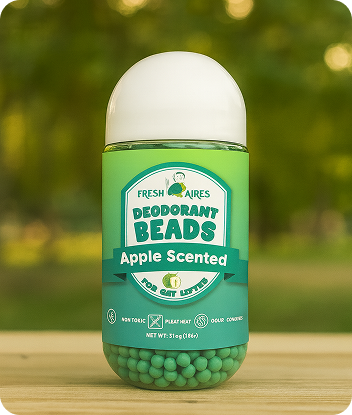 Fresh Aires Apple Deodorant Beads
