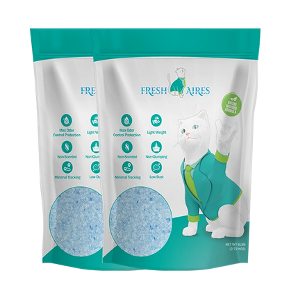 Silica Crystal Cat Litter Bundle | Pack of Two Litter Bags
